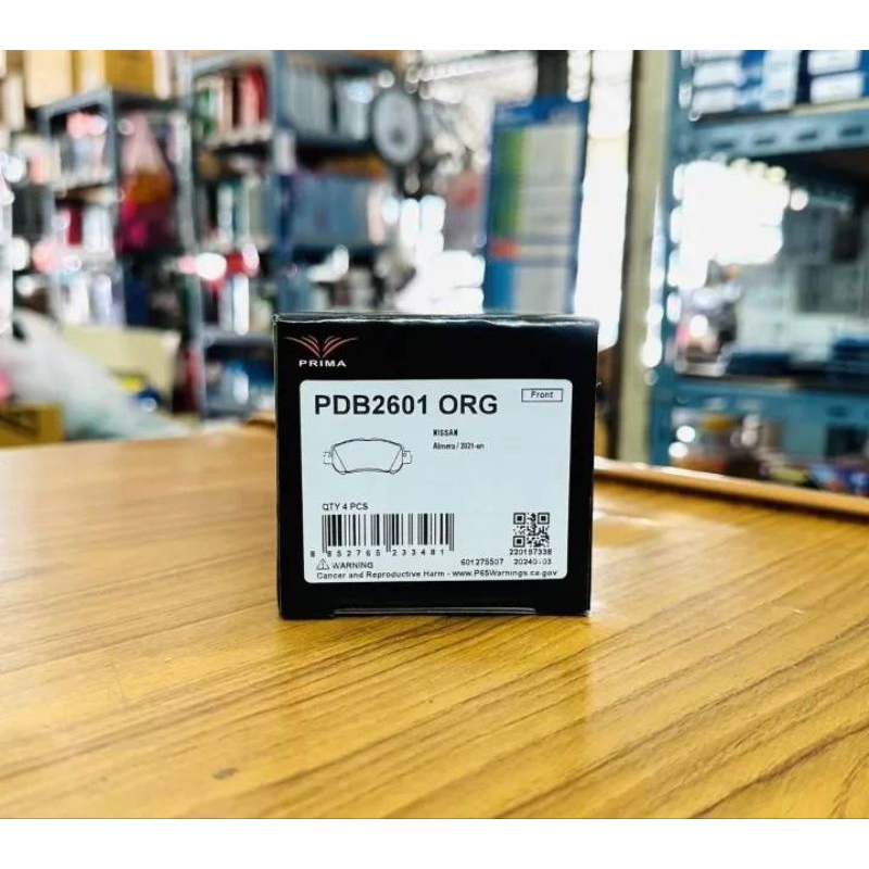 Prima Bendix ผ้าดิสเบรคหน้า PDB2601 รุ่นรถ NISSAN ALMERA ปี2021-on ...