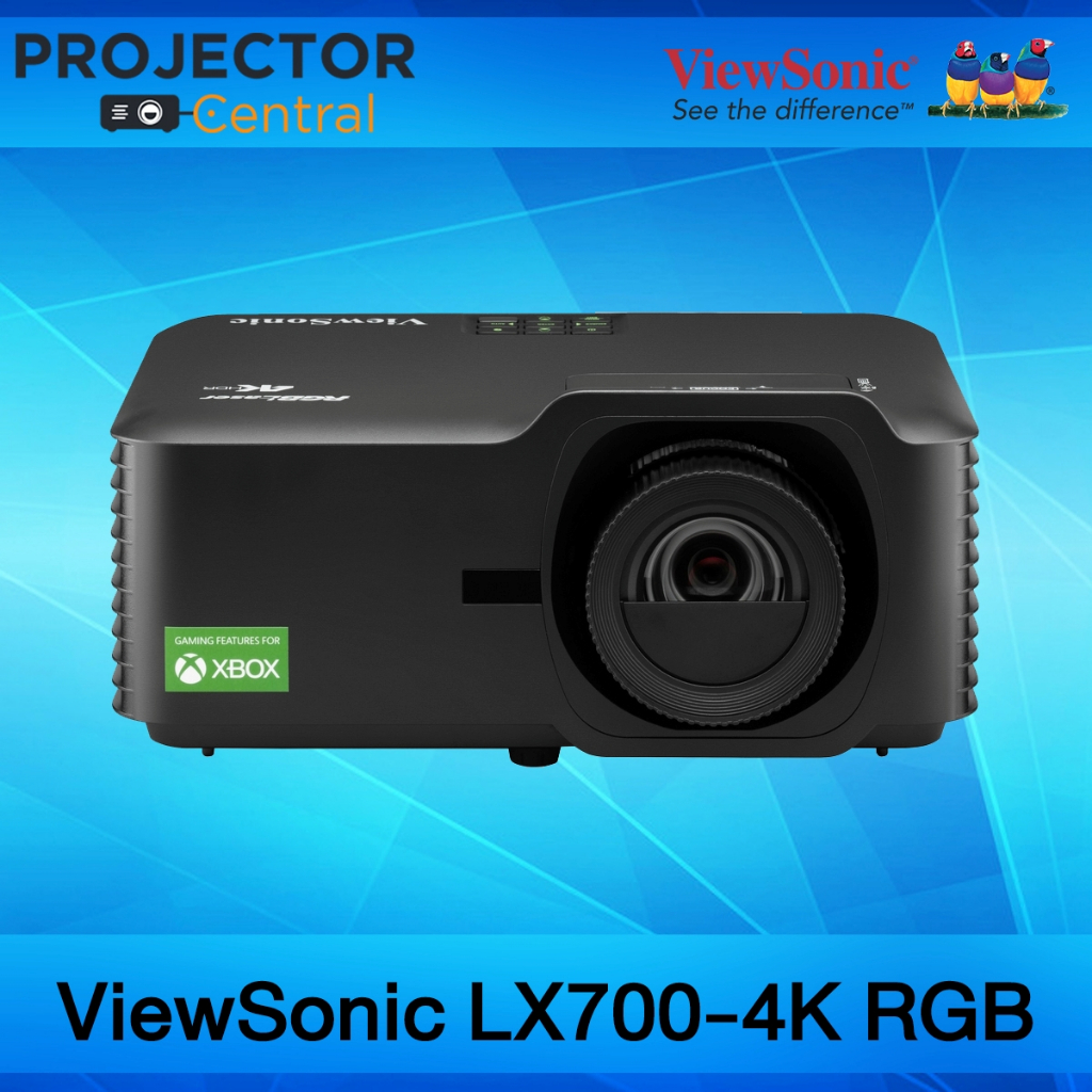 ViewSonic LX700-4K RGB Laser Home Cinema Projector (5200 RGB Laser, 4K ...