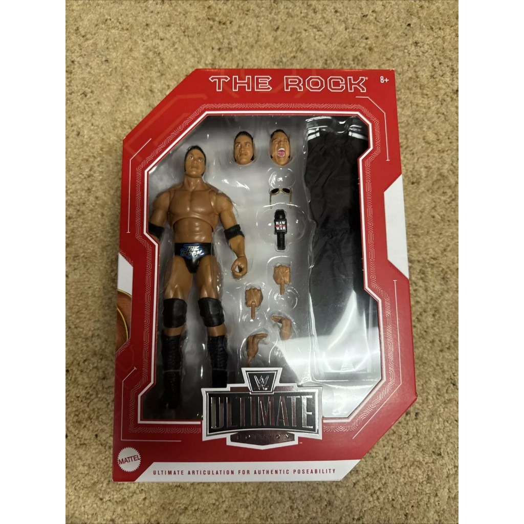 WWE Ultimate Edition Target Exclusive Legends THE ROCK | Shopee Thailand