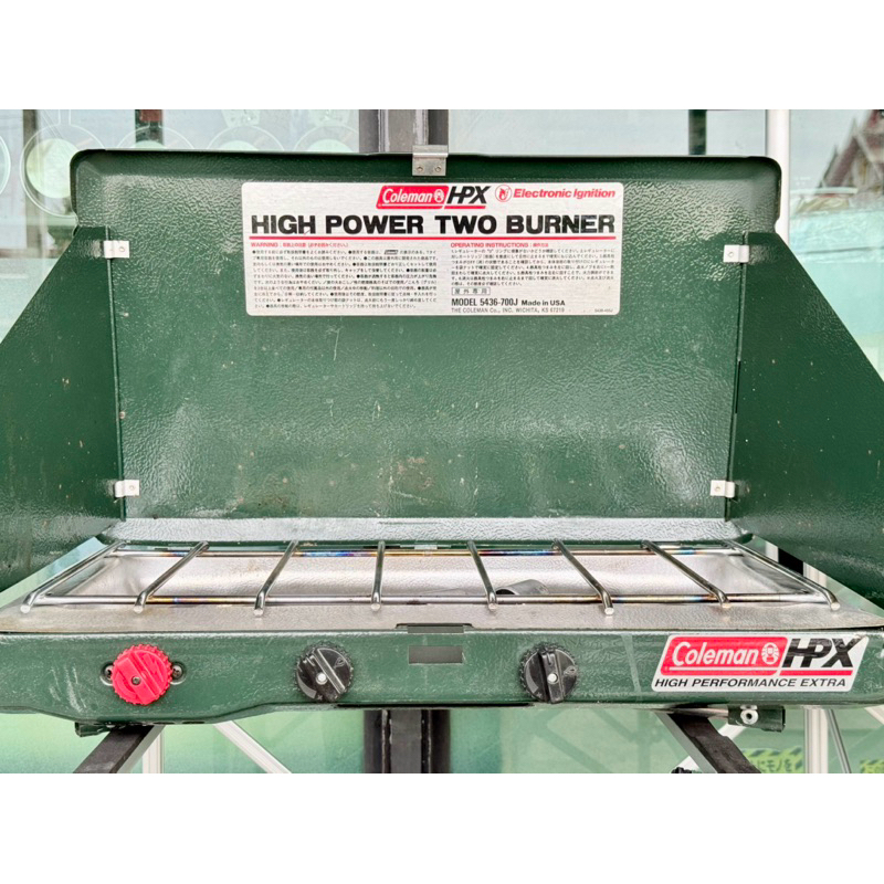 เตาแก๊สColeman HPX Power Two Burner(รุ่นเก่า เลิกผลิตแล้ว
