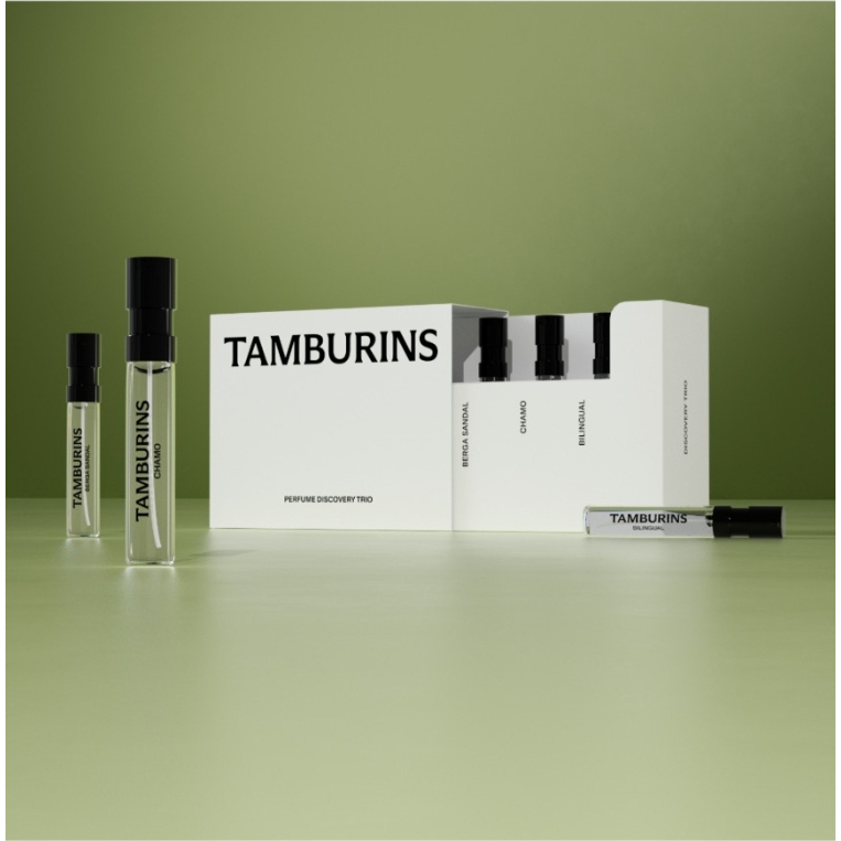 Tamburins Perfume Discovery Set with Puppy Case (Chamo, Evening