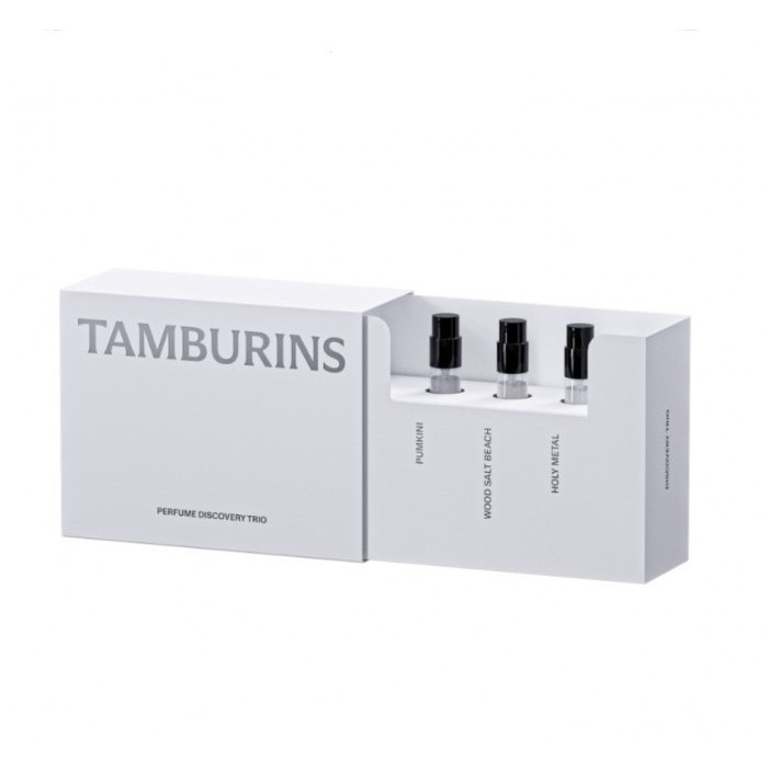 香水(ユニセックス) TAMBURINS discovery set with puppy case Tamburins Perfume Discovery Set with Puppy Case (Chamo, Evening