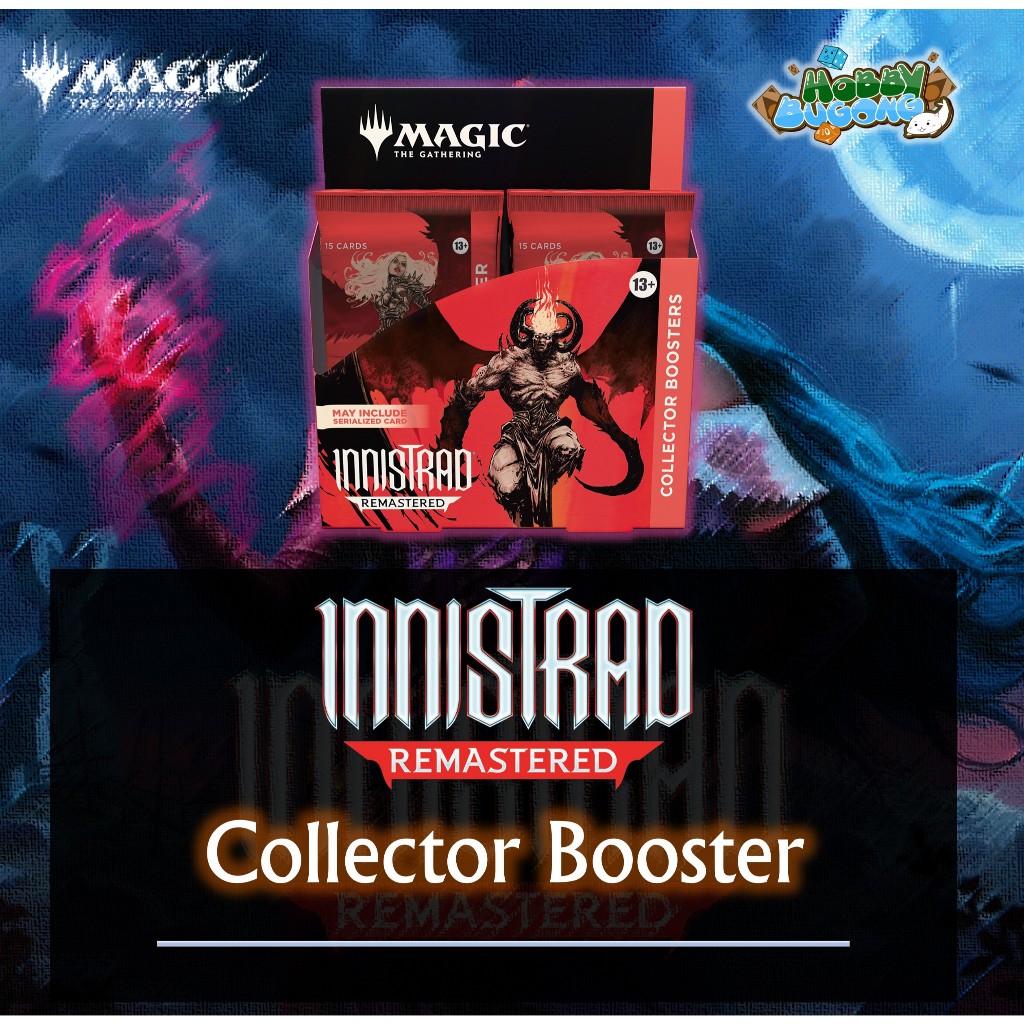 Pre-Order] Magic: The Gathering Innistrad Remastered Collector Boosters -  12 Packs | Shopee Thailand