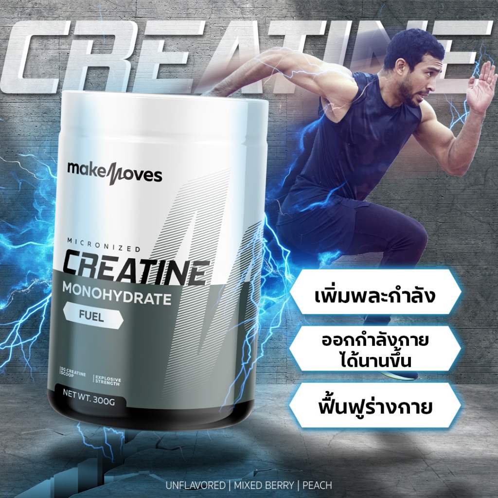 ส่งฟรี ครีเอทีน 5000 mg Creatine ครีเอทีนโมโนไฮเดรต เพิ่มกล้าม เพิ่มแรง ...