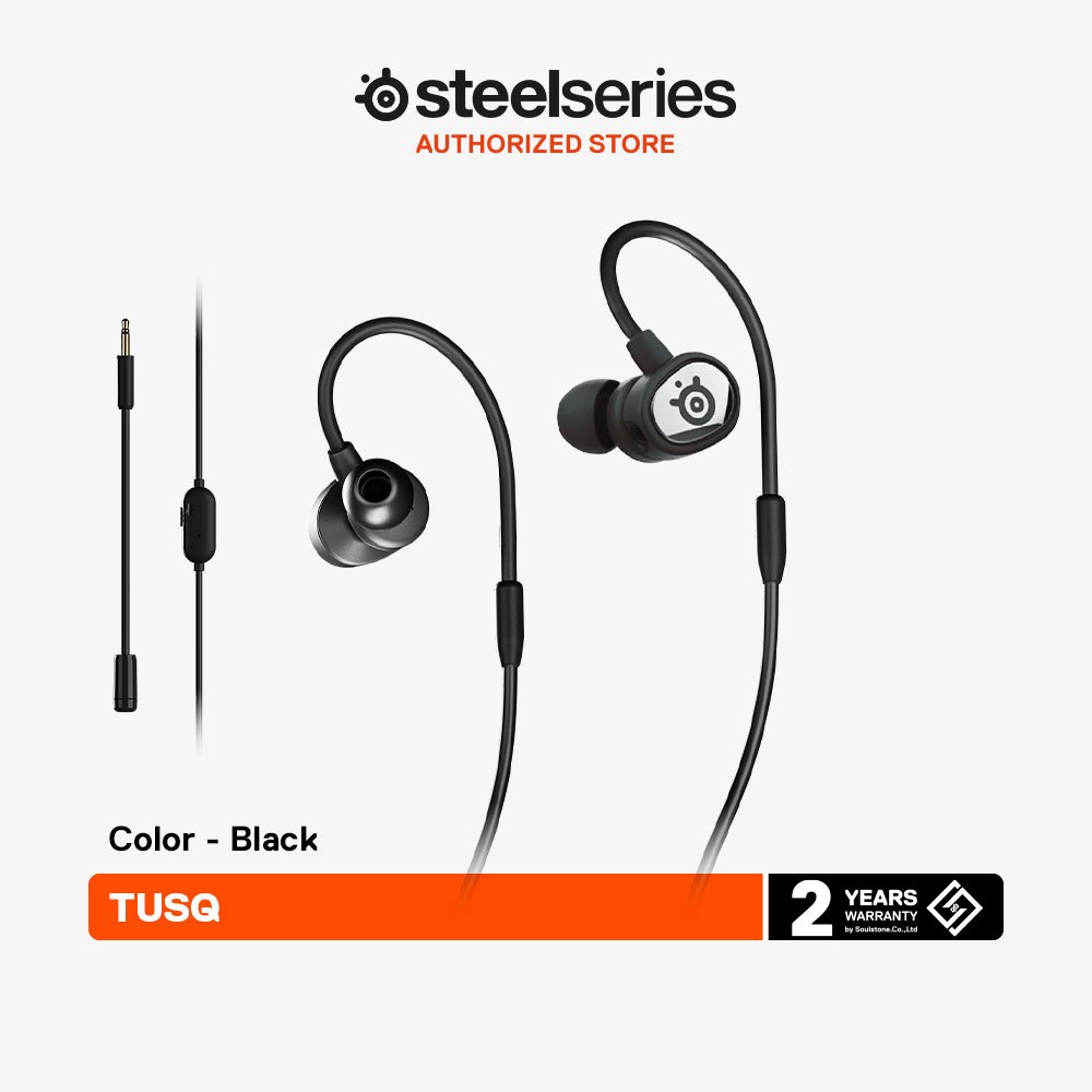 SteelSeries Tusq In-Ear Mobile Gaming Headset หูฟังเกมมิ่งแบบมีสาย ...