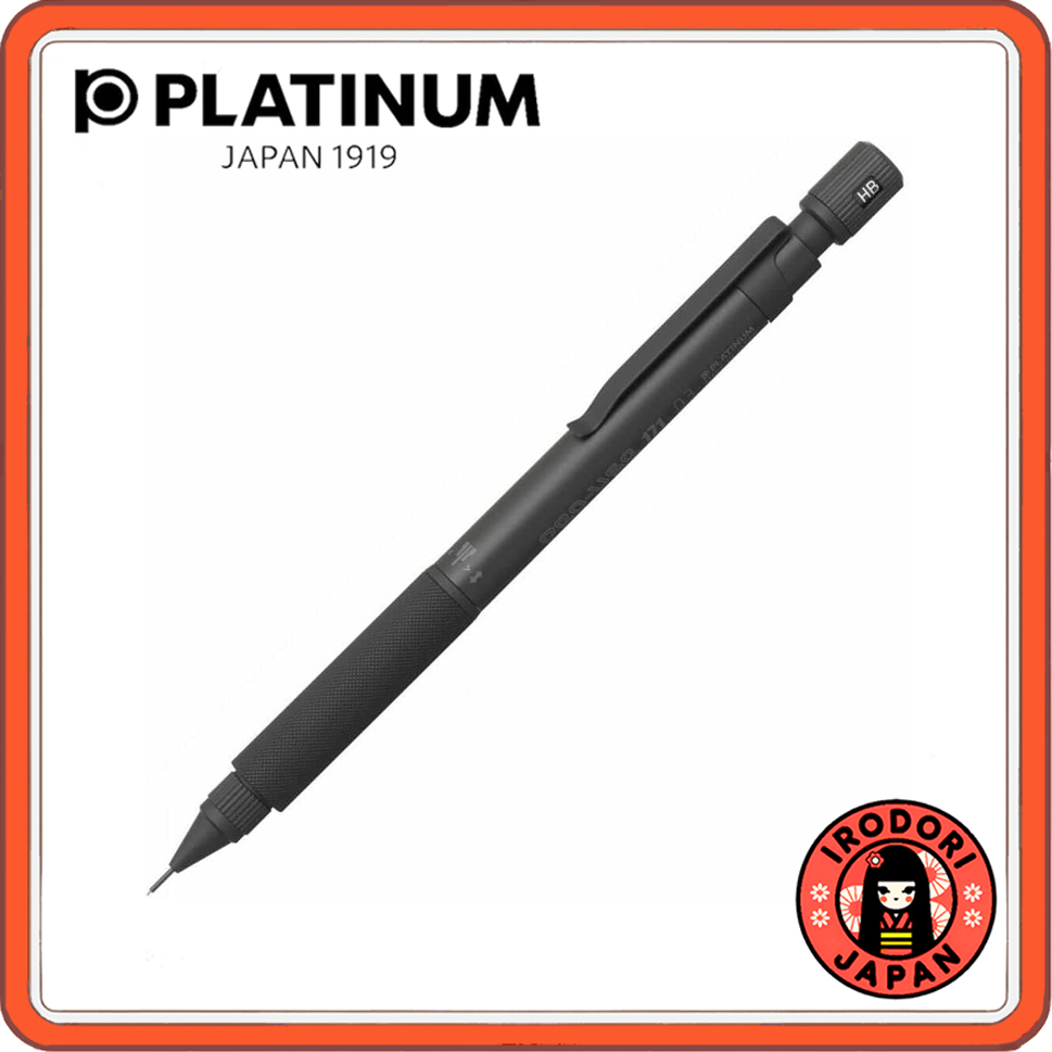 Matita Meccanica Professionale Platinum PRO-USE 171 – 0,9 Mm, Sistema Schnoke Regolabile, Corpo In Resina ABS, Grigio, Per Disegno Tecnico