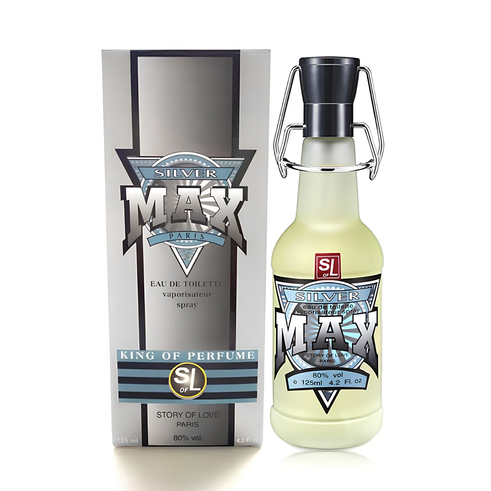 น้ำหอมผู้ชาย SIVER MAX PARIS 125ml กลิ่นซิตรัสและโน้ตวานิลลา กลิ่นที่ ...