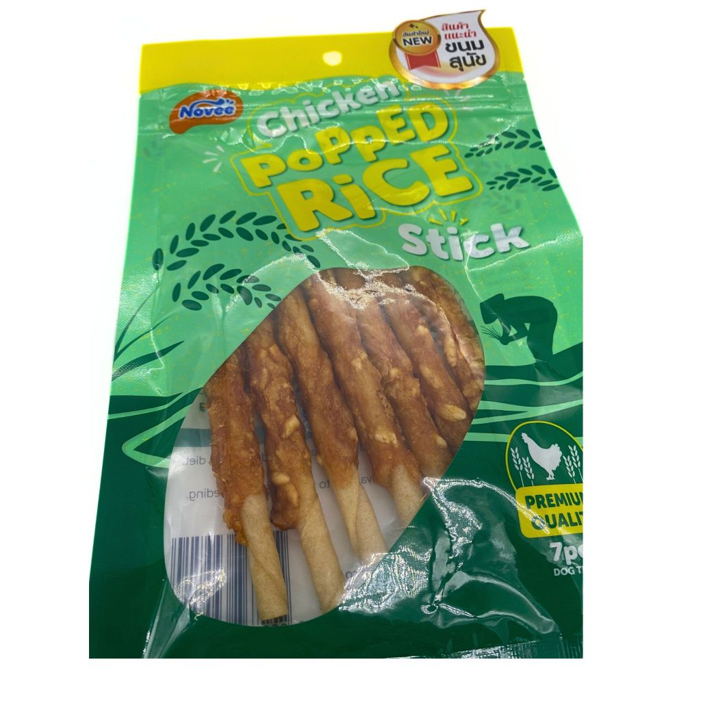 9951 - CHICKEN POPPED RICE STICK 7 PCS / ชิคเก้น แอนด์ พอพไรซ์ สติ๊ก ...