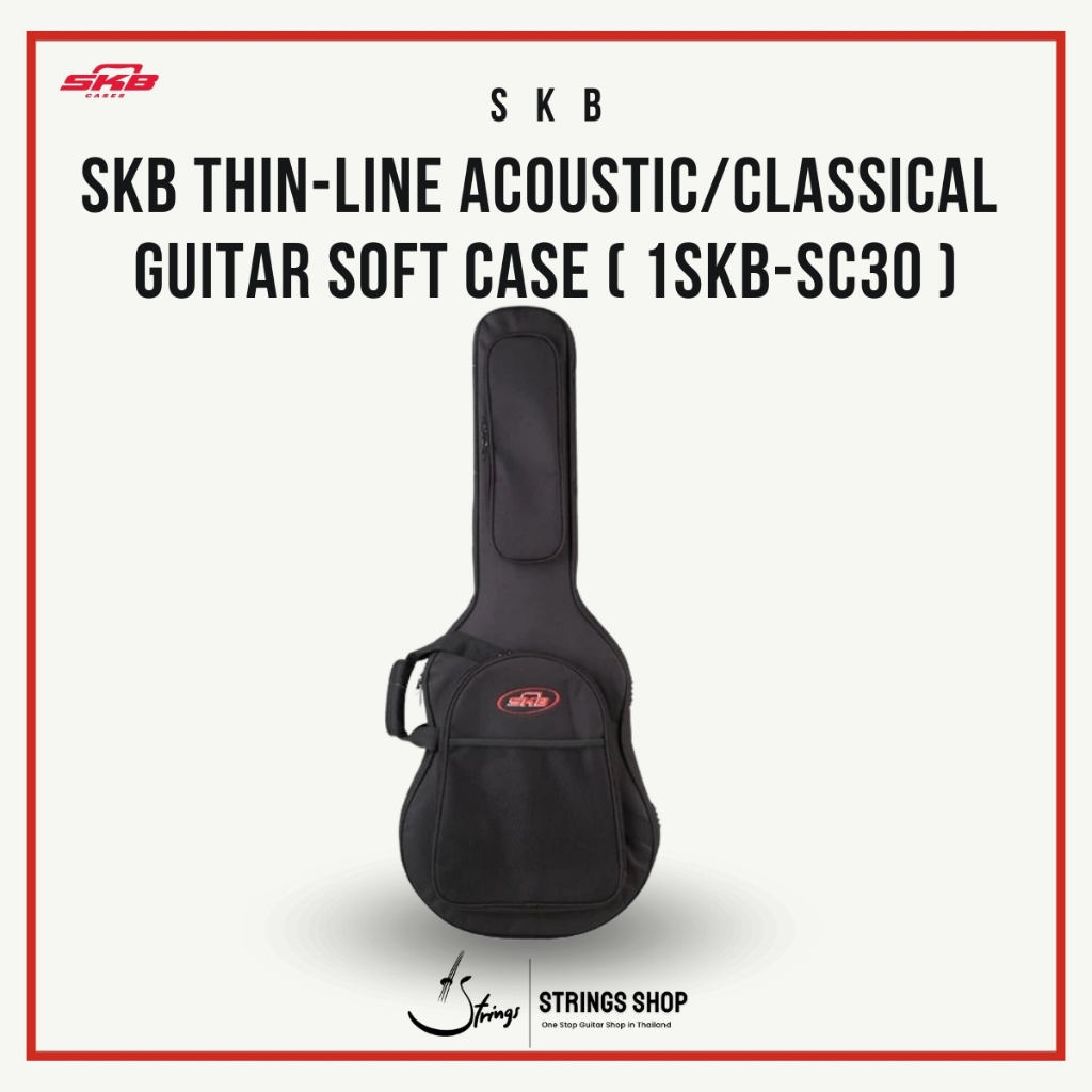 Yamaha Electric Guitar SKB 1SKB-30 Thin-line AE Classical Deluxe