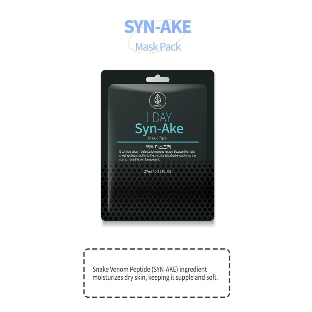 MEDB เมดบี วัน เดย์ ซินเอค มาส์ก แพค 1 Day Syn-Ake Mask Pack (27 ml ...