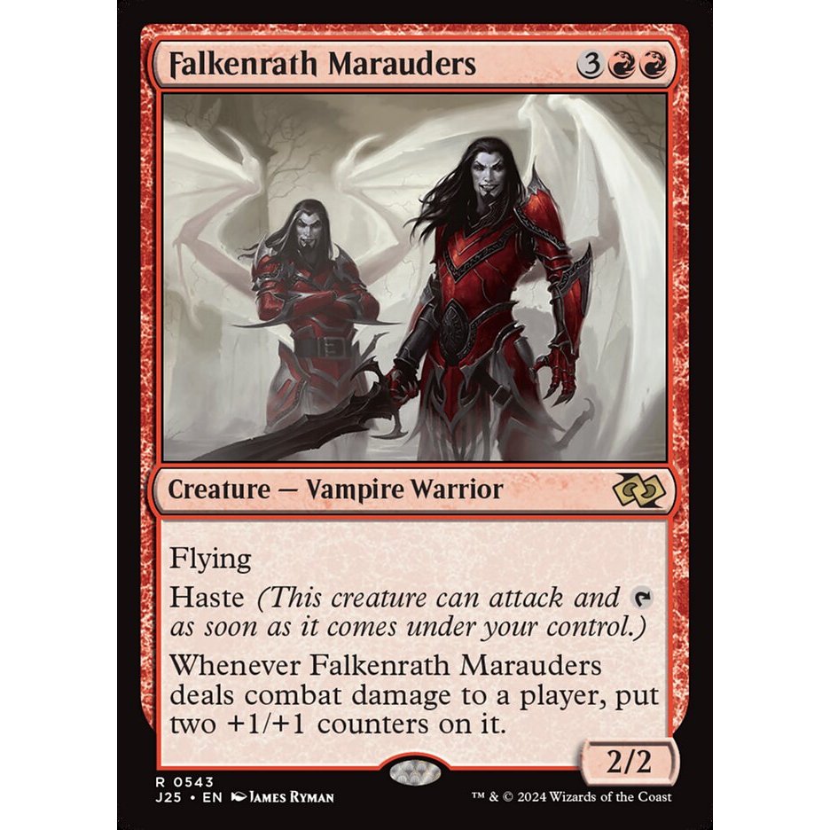 Falkenrath Marauders J25 Foundations Jumpstart การ์ด Magic the ...