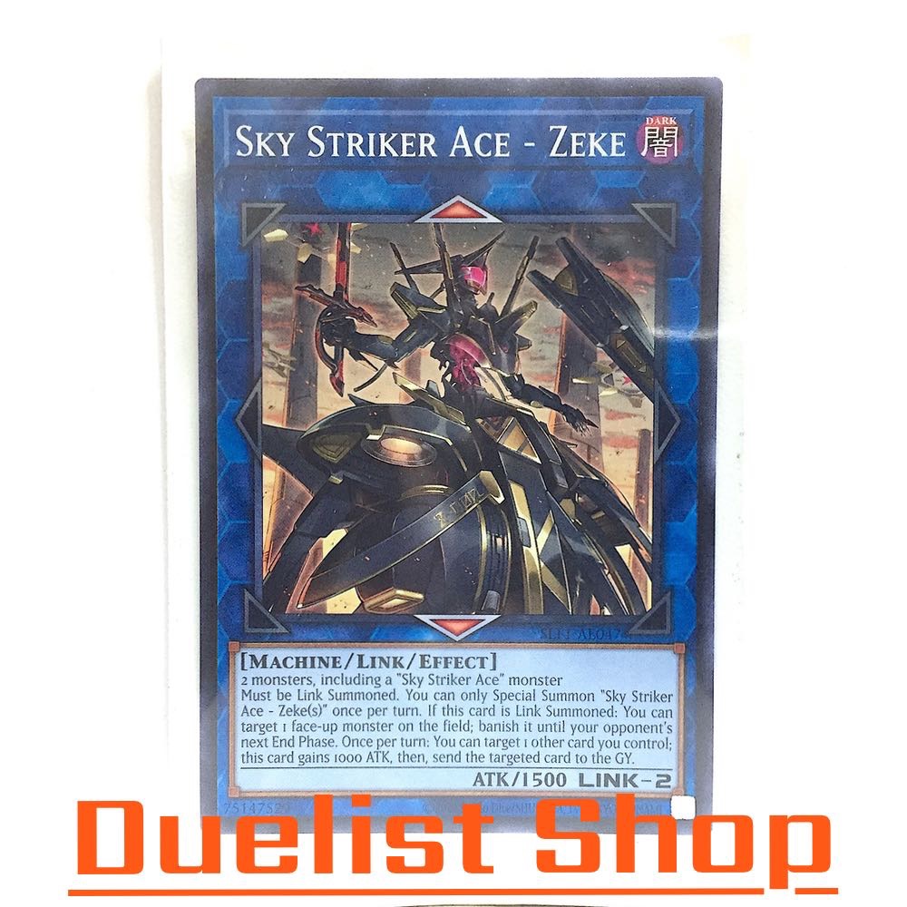 Sky Striker Ace - Zeke (N) Monster Dark Link2 [Machine/Link/Effect] ชุด ...