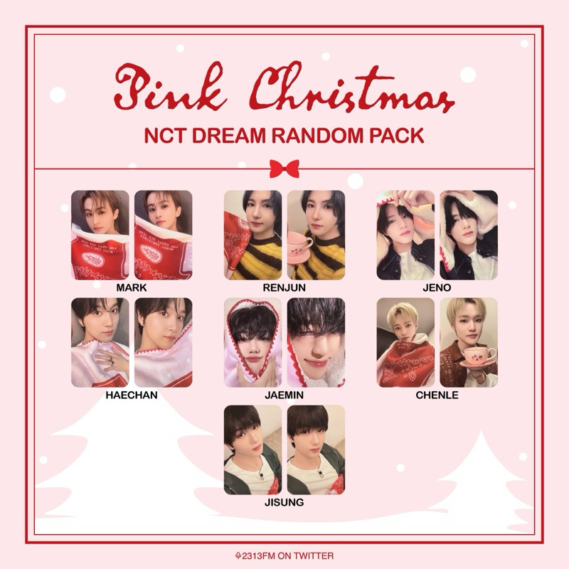 NCT127 pink christmas ドヨン トレカ 2枚 - メルカリ