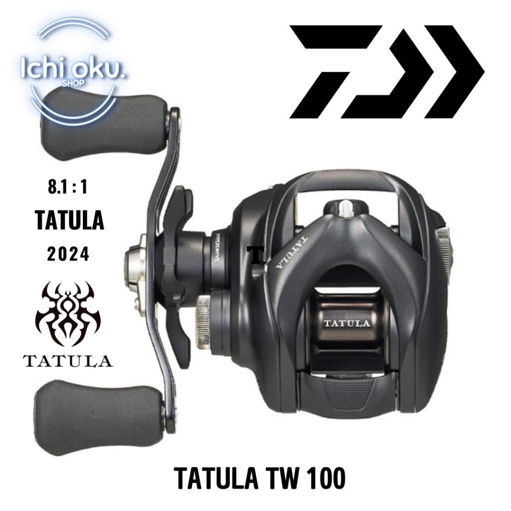 DAIWA - ダイワ 24タトゥーラTW100XH ドラグクリッカー付 24タトゥーラTW100XH L（DAIWA - ダイワ 24タトゥーラTW100XH