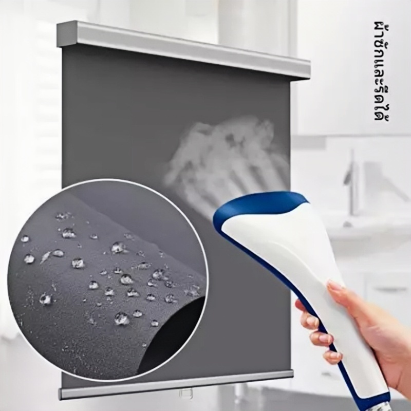 【รุ่นอัพเกรด】ม่านม้วน ม่านม้วนทึบแสง กันแสง uv100% ม่านประตู ทึบแสงทั้งหลัง พร้อมเปลือกกันฝุ่น ระบบโซ่ดึง - 4