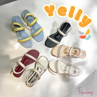 รุ่น เยลลี่ รองเท้ารัดส้นฟองน้ำ นุ่มนิ่มที่สุดในโลก พร้อมส่ง februlady