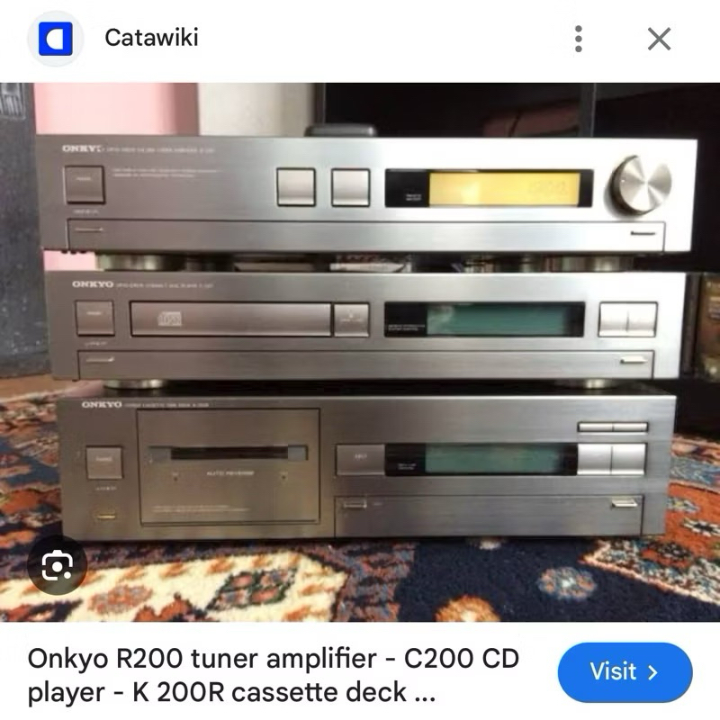 CD-01-100424 ONKYO C-200 Liverpool เครื่องเล่นซีดีมือสองจากประเทศ