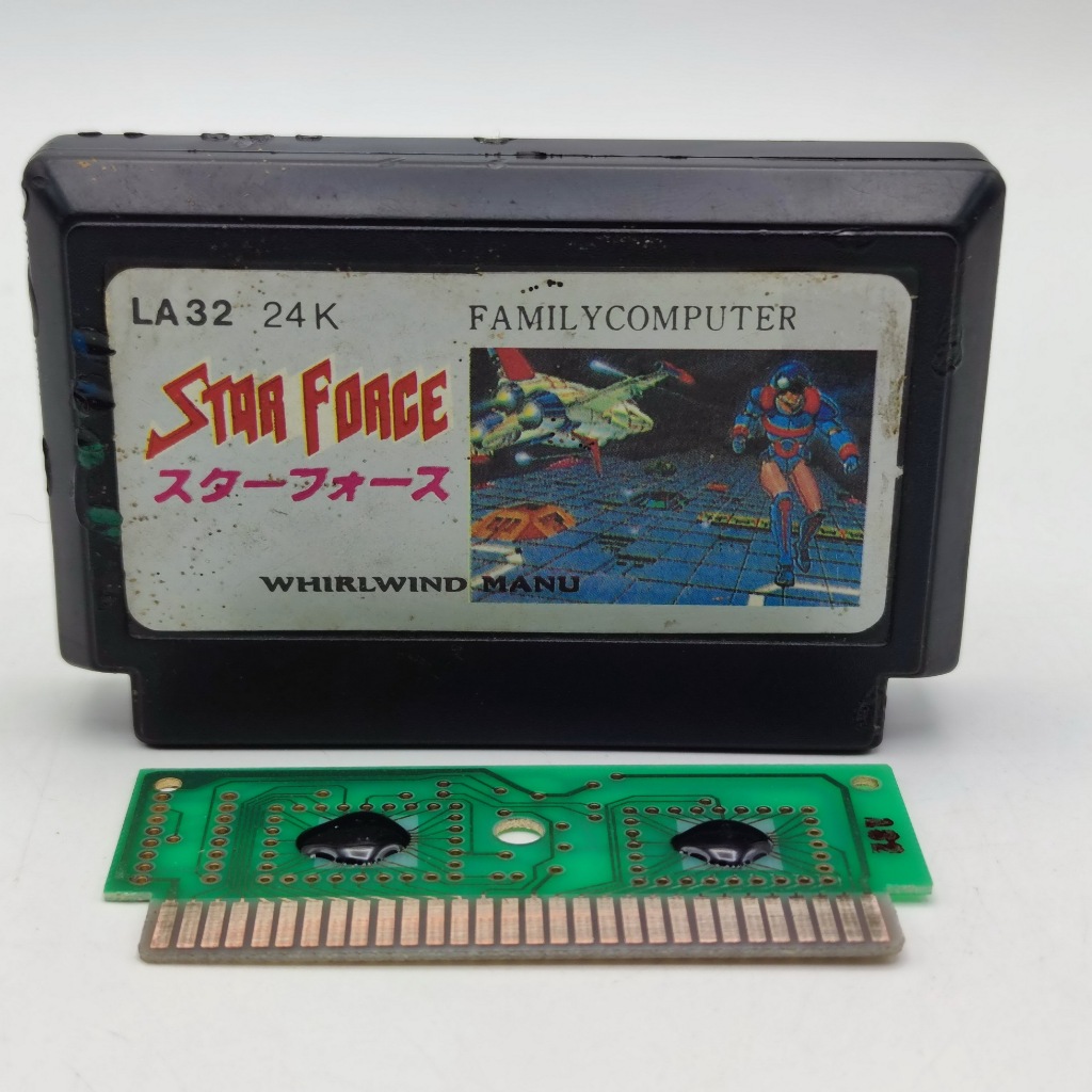 STAR FORCE - Famicom [FC][bootleg] ตลับก๊อปเก่า เทสแล้ว เล่นได้ กรอบ ...
