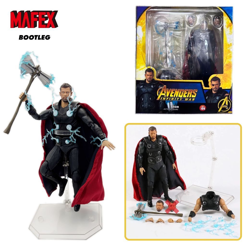 Thor - MAFEX 104 Avengers : Infinity War Bootleg (งานจีน) (MAF ...