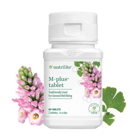 NUTRILITE M-Plus Tablet นิวทริไลท์ เอ็ม พลัส （ซิสแทนเช ）แท็บเล็ต บรรจุ ...