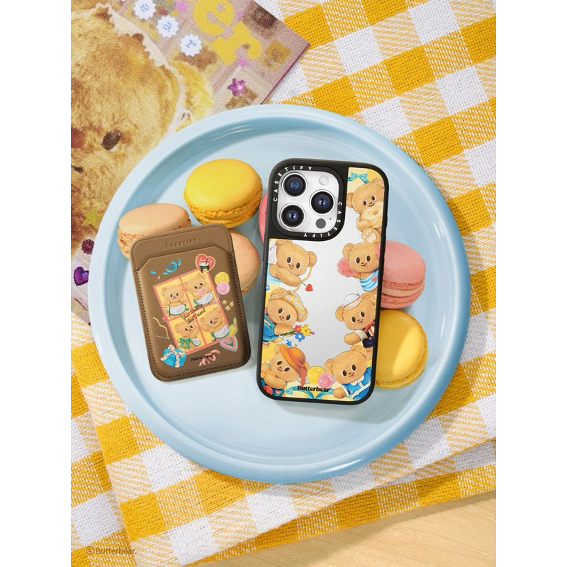 Butterbear CASETiFY 16pro ケース CASETIFY Butterbear 16PM/16Pro/15/15Plus/14PM/14/13Pro/12Pro พรีออ