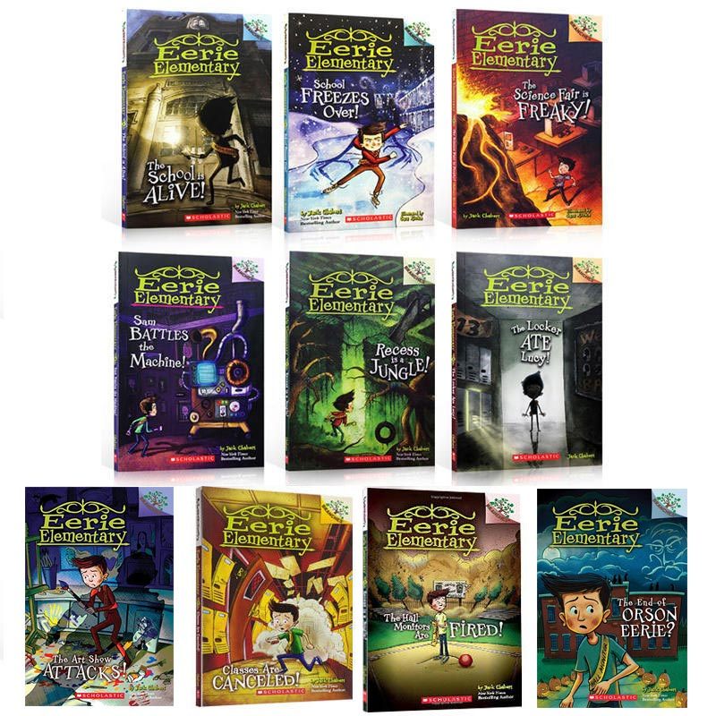 10 Books/Set Eerie Elementary The School Is Alive Children English ...