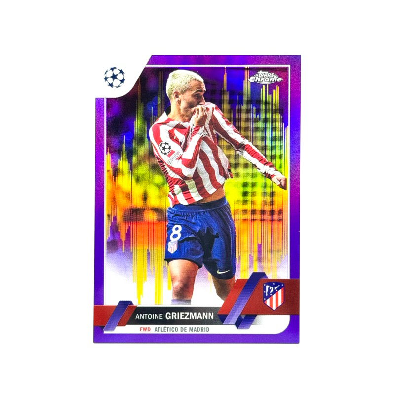 Carte Sportive Antoine Griezmann Topps Japon Fleur De Cerisier 2022-23 - Atlético Madrid - Notée PSA 10