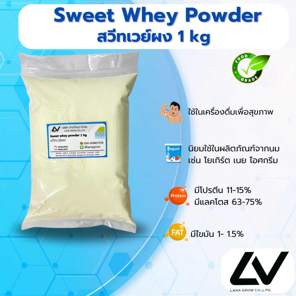 Whey Powder : เวย์ผง 1kg | Shopee Thailand