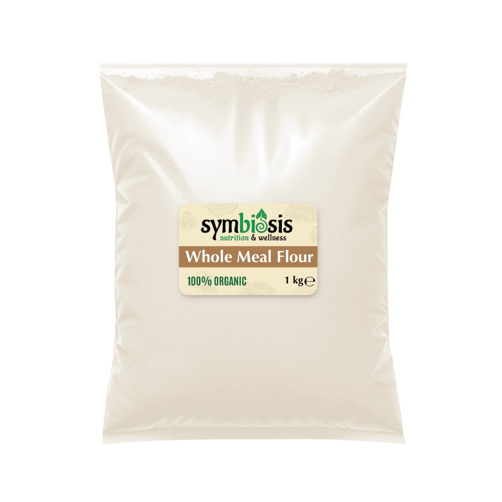 SYMBIOSIS - Organic/Bio Whole Meal Flour 1 Kg | Shopee Thailand