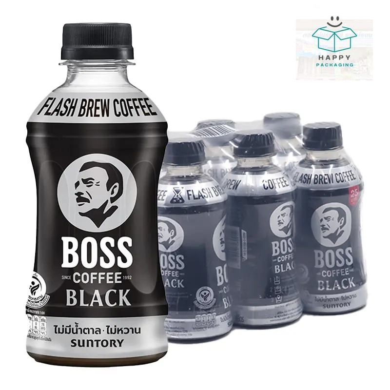 boss coffee black บอส คอฟฟี่ แบล็ค ไม่หวาน ไม่มีน้ำตาล กาแฟ กาแฟพร้อม ...