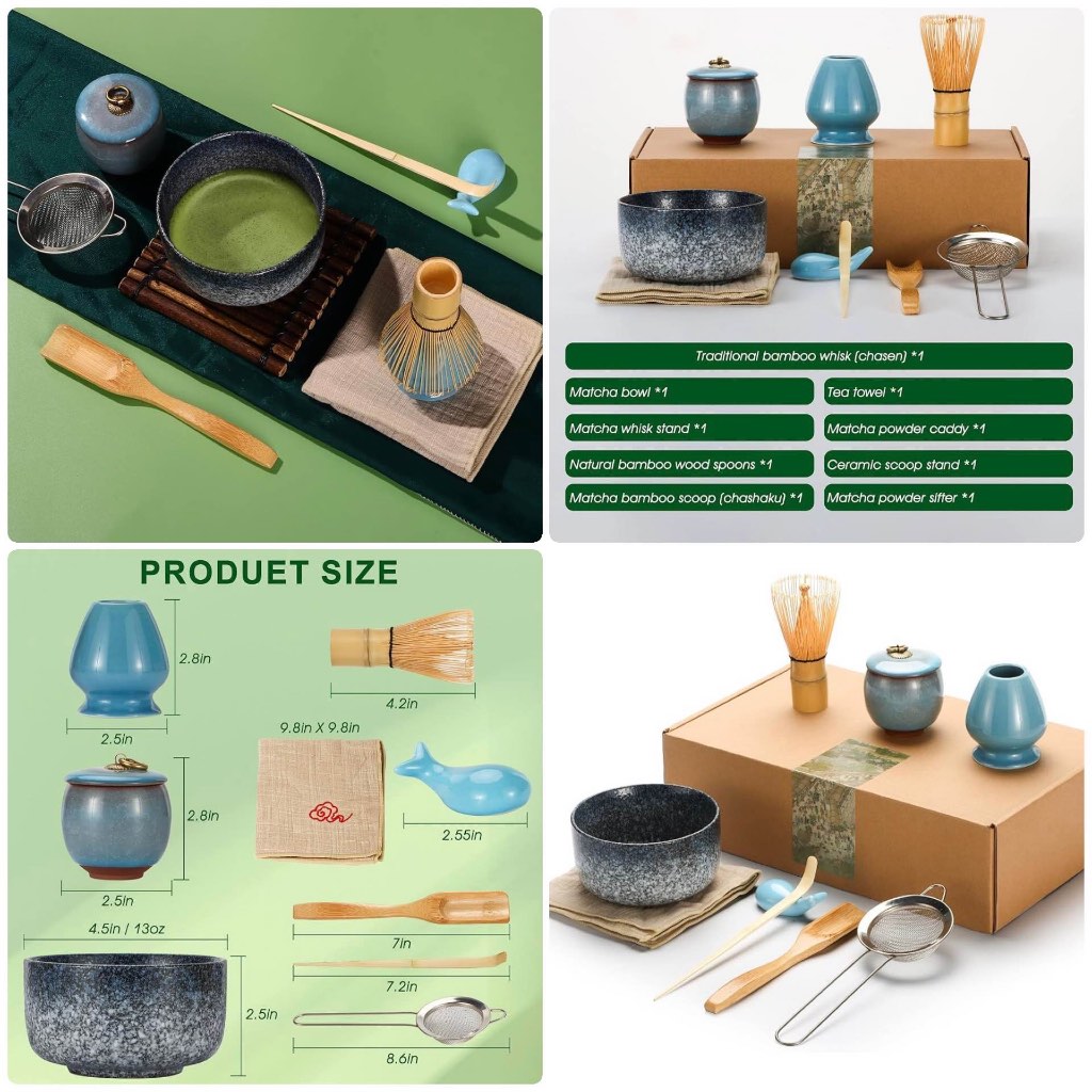 Authentic Matcha tea making set | Shopee Thailand