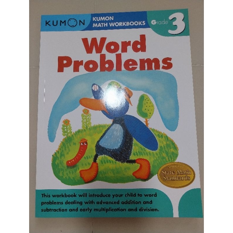 (มือสอง) KUMON Math Workbooks : Word Problems Grade 3 | Shopee Thailand