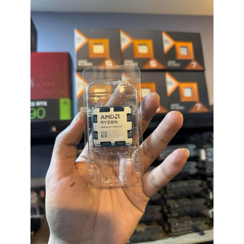 AMD RYZEN 7 9800X3D (AMD SOCKET AM5) (สินค้ามือ 1 แบบกล่อง /ถาด ราคา ...