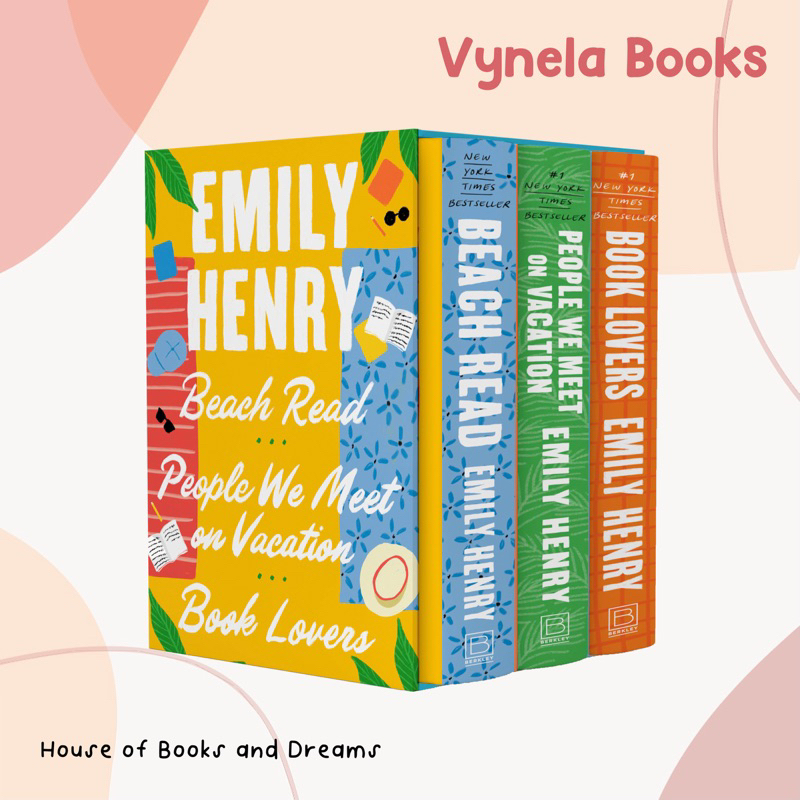 VYNELA (หนังสือภาษาอังกฤษ / BOXSET) EMILY HENRY 3-BOOK BOXED SET: BEACH ...