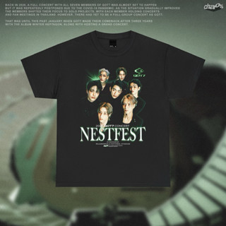 GOT7 NESTFEST バンコク MD Tシャツ ブラック (フリーサイズ) GOT7 - [NESTFEST] 2025 CONCERT OFFICIAL MD – kpopalbums.com