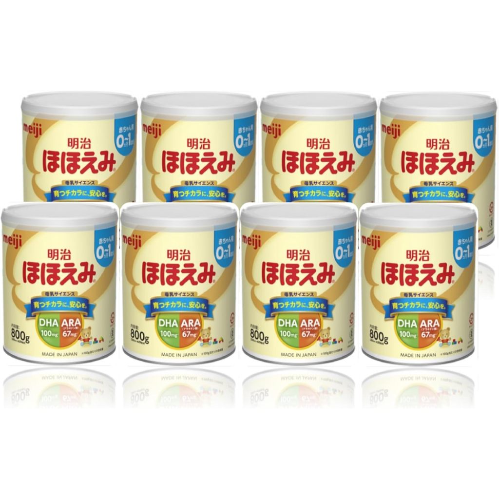 (ยกลัง) นมผง Meiji Hohoemi Milk 800g จากญี่ปุ่น | Shopee Thailand