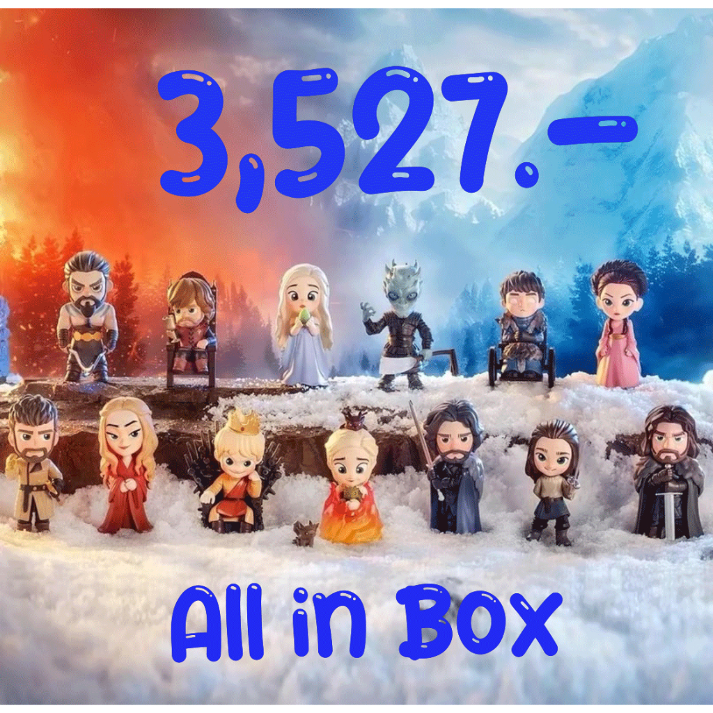 พร้อมส่ง Best Price] ยกล่อง POP MART Game of Thrones Series - Main Image