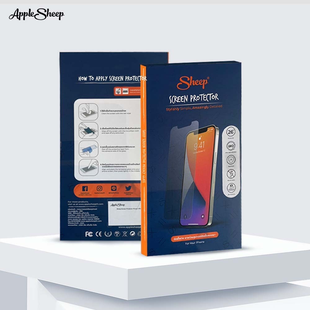 [ฟิล์มกันมองข้าง Sheep Screen Protector Privacy Glass] ฟิล์มกระจกสำหรับ ...