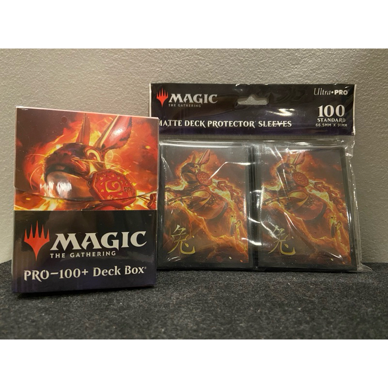 [MTG] APAC Rabbit Deck Box & APAC Rabbit Sleeve (100 CT.) ของแท้ Magic ...