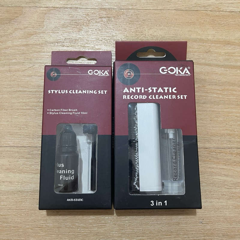 Goka ชุดแปรงทำความสะอาดแผ่นเสียง และ Goka แปรงทำความสะอาดหัวเข็ม ...