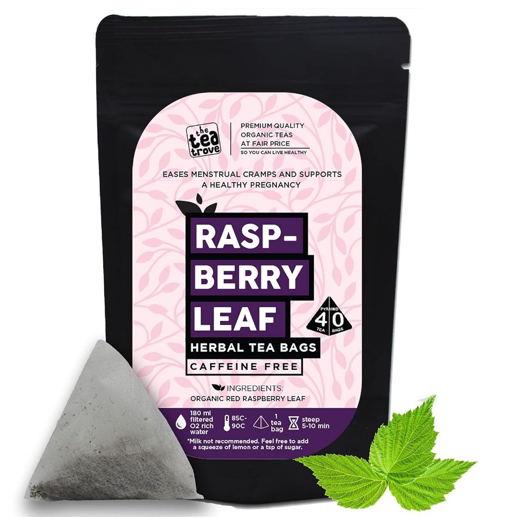 Organic Red Raspberry Leaf Tea ชาใบราสเบอร์รี่ออร์แกนิค 40 tea bags ...