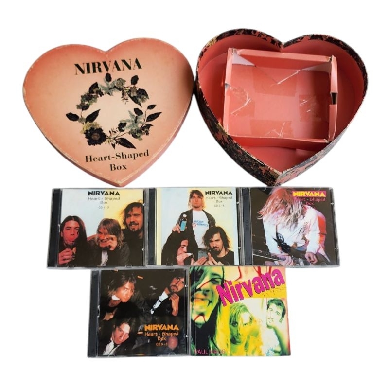 1993 เนวานาร์ Nirvana Heart Shaped Box Set Limited Edition 300