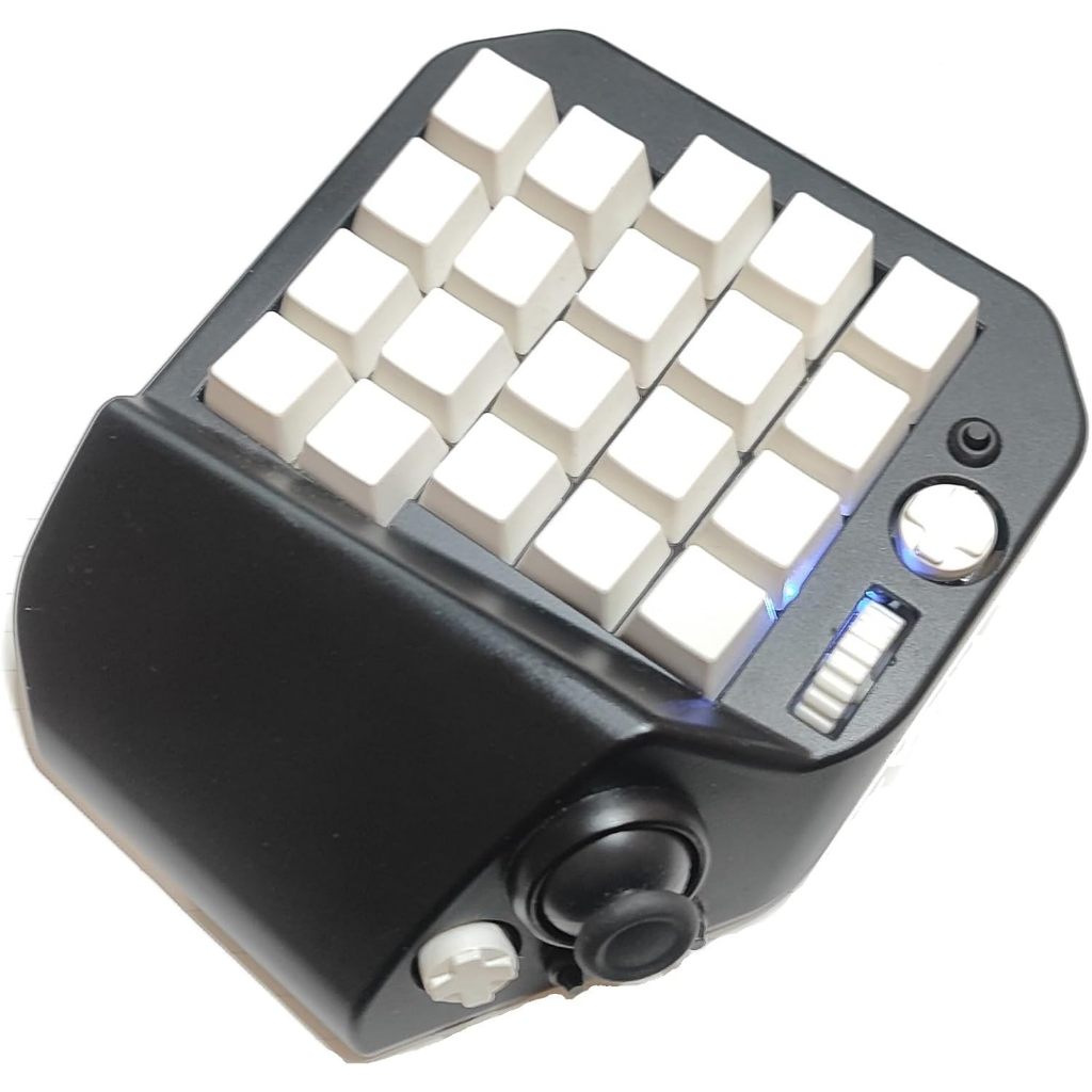 [MH-DEVICE] MH-DELTA Joystick with Wheel 41 Key One-handed Gaming ...