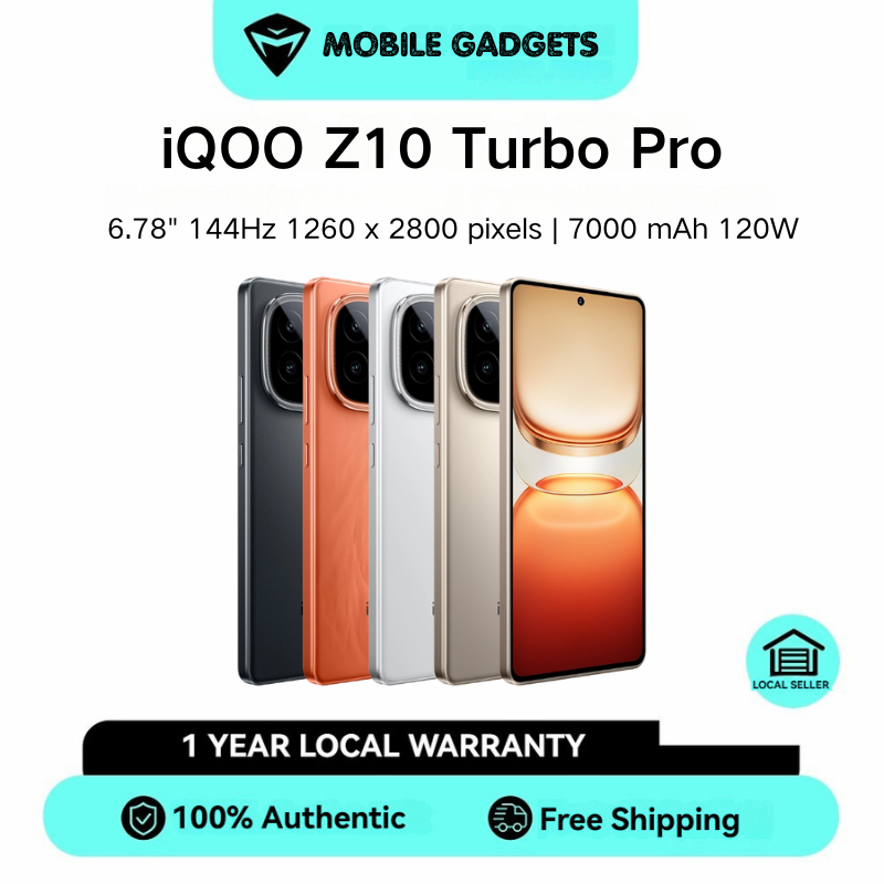 VIVO iQOO Z10 Turbo Pro | Snapdragon 8s Gen 4 | 6.78