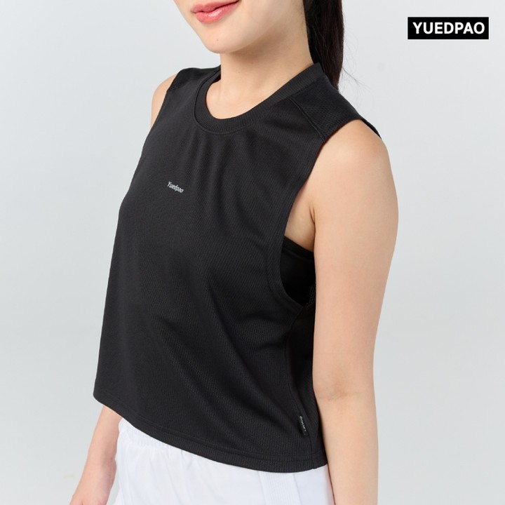 Yuedpao Sportswear - Ultra Flow Sleeveless Crop เสื้อออกกำลังกายผู้หญิง ครอปแขนกุด (10 สี) — เสื้อผ้ากีฬาและเครื่องแต่งกาย แบรนด์ Yuedpao ของแท้ 100% เช็คราคาจาก Shopee Lazada thumbnail 7