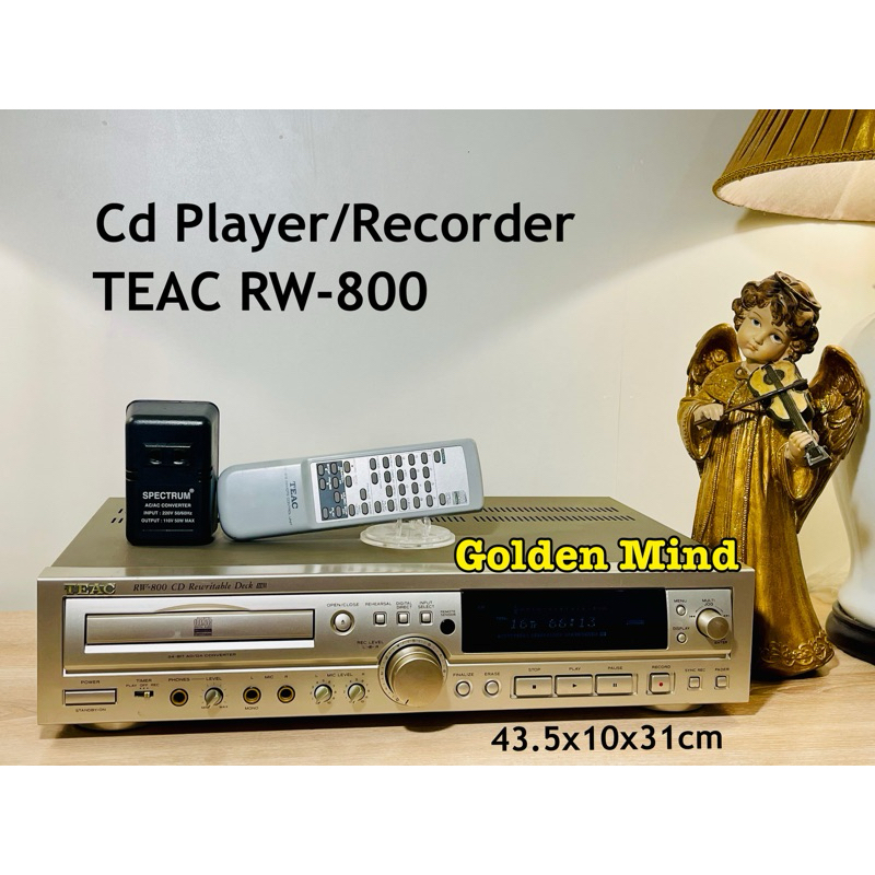 TEAC RW-800 CDレコーダー CD-R/RW対応 TEAC RW-800 CD再生
