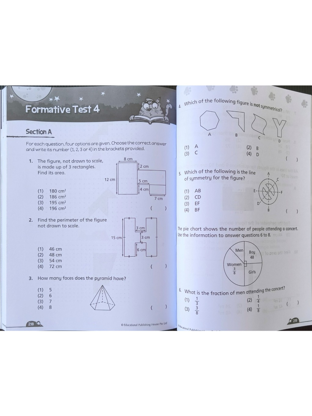 พร้อมส่งจากไทย!! หนังสือติว คณิตศาสตร์ หลักสูตรสิงคโปร์ P4 Complete ...