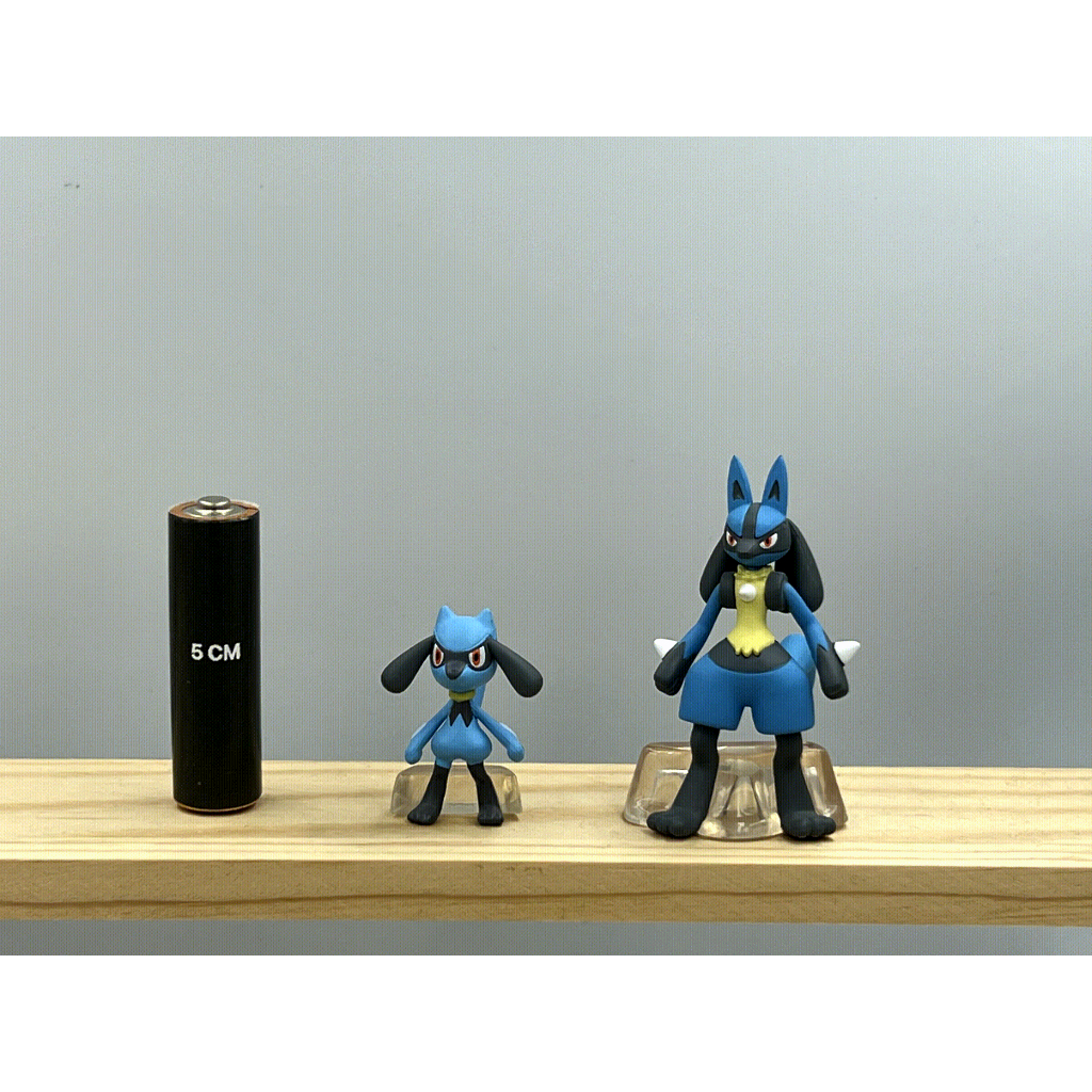 Pokemon Scale World : Riolu and Lucario | Shopee Thailand