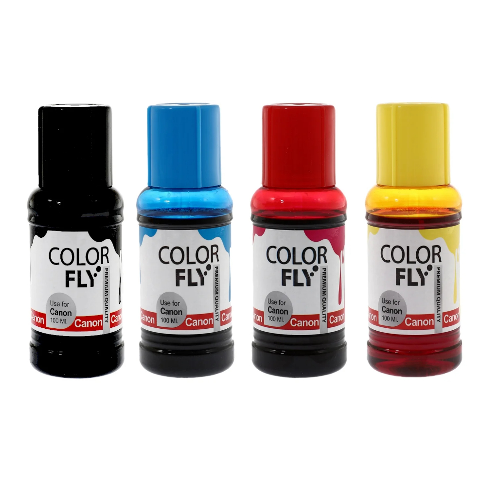 หมึกเติมปริ้นเตอร์ Color Fly สำหรับ Canon / Epson / Brother / HP ขวด ...