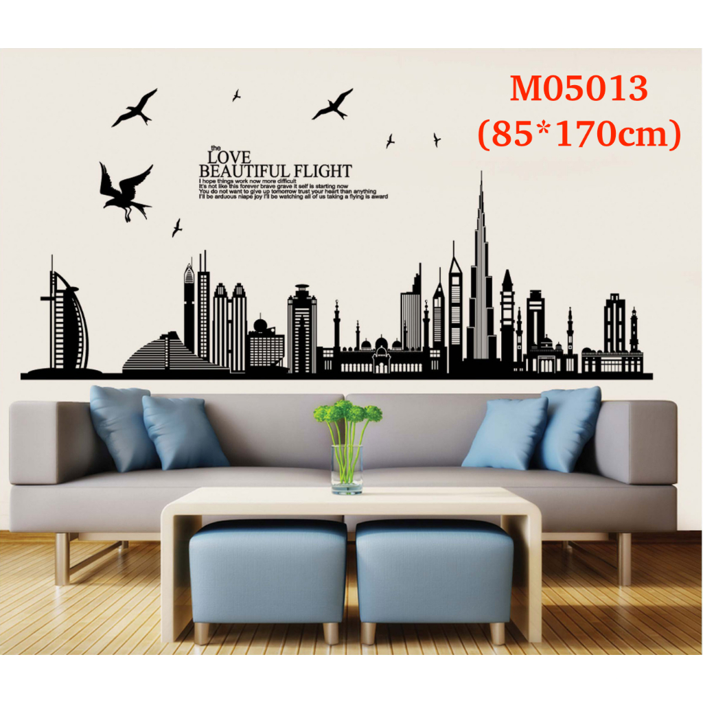 Sticker Home สติ๊กเกอร์ติดผนัง สติกเกอร์ แผนที่ อวกาศ แต่งโรงเรียน บ้าน ...